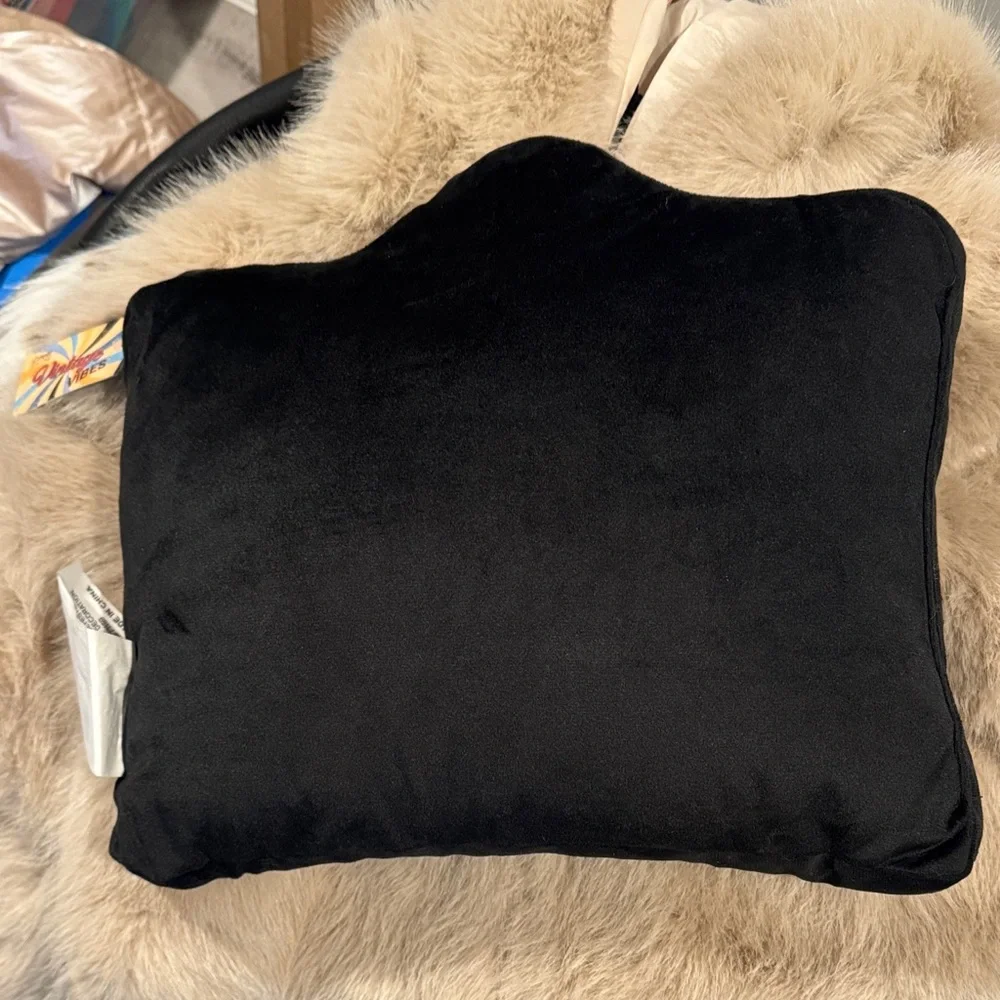 Vintage Black and Gray Camera Cushion